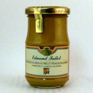 Mostaza Dijon con miel y vinagre Edmond Fallot - Diferente