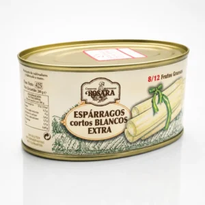 Espárrago de Navarra corto blanco extra conservas Rosara