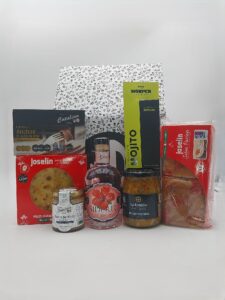 Estuche regalo de productos de Cantabria gourmet tierruca