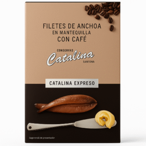 Anchoas Hansa Mantequilla café conservas Catalina
