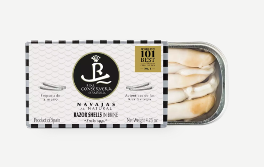 navajas 24178 Navajas al natural Real Conservera Española - Imagen 1