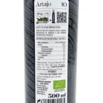 Aceite Artajo 10 koroneiki 500 ml AOVE (Aceite Oliva Virgen Extra) - Imagen 4