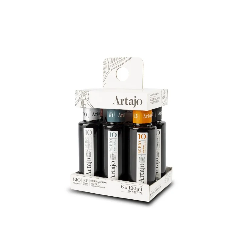 Artajo Pack 6x100 ml ACEITE ARTAJO BIO ESTUCHE 6 VARIEDADES 100ML - Imagen 1