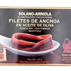 Anchoas Solano Arriola Hansa 10-12 filetes