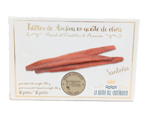 Lata de anchoas La Reina del Cantábrico 150 gramos en aceite de oliva