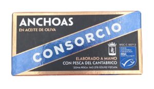 Anchoas Consorcio serie oro octavillo