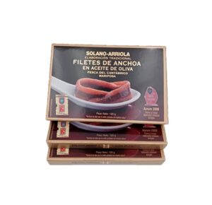 Anchoas Solano Arriola Hansa 10-12 filetes