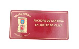 Octavillo de anchoas Solano Arriola 50 grs