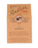 Chocolate Flors Naranja 72 gr AMATLLER