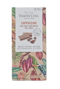 Chocolate 85 gr Leche 60 % Cacao Cappuccino SIMON COLL
