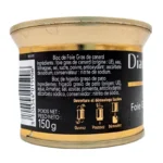 Block de Foie gras de pato Diamant Noir 150 grs. - Imagen 2
