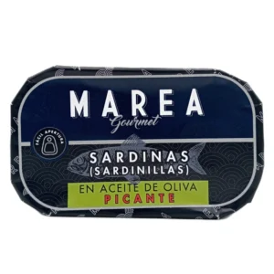 SARDINILLAS PICANTES EN ACEITE DE OLIVA MAREA GOURMET