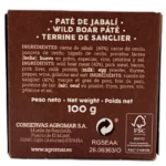 PATE DE JABALI RO-100 ARBEYAL - Imagen 2