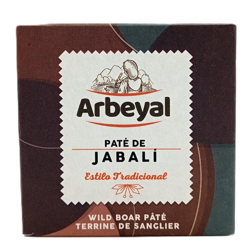 15205-pate-jabali-conservas-arbeyal PATE DE JABALI RO-100 ARBEYAL - Imagen 1