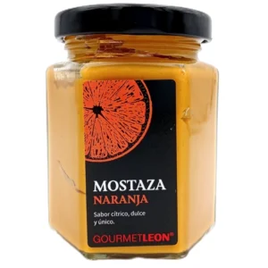 Mostaza con Naranja Gourmet León 160 ml
