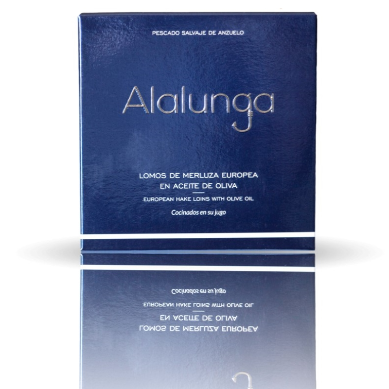 8256-lomos-de-merluza-en-aceite-de-oliva-conservas-alalunga Lomos de Merluza en Aceite de Oliva Conservas Alalunga - Imagen 1