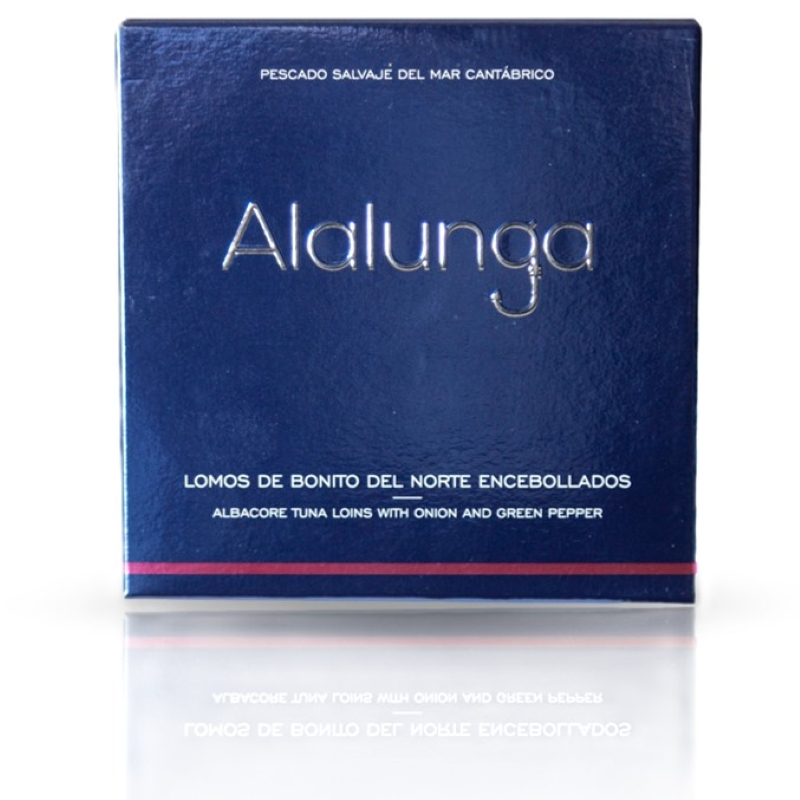 8263-lomos-de-bonito-del-norte-encebollado-alalunga Lomos de bonito del norte encebollados Conservas Alalunga - Imagen 1