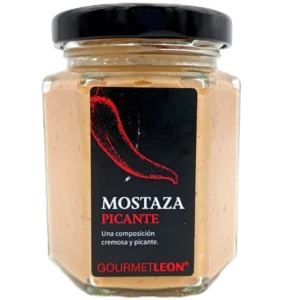 Mostaza Picante Gourmet León 160 ml Intensa