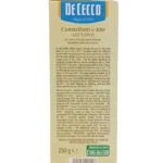 Pasta italiana De Cecco Cannelloni n 100 - Imagen 2