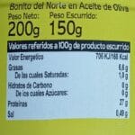 Bonito del Norte en aceite de Oliva 200 gramos Hoya - Imagen 3
