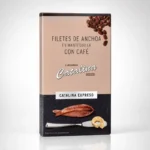 Octavillo anchoas catalina mantequilla con café