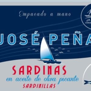 Sardinillas Picantes en aceite de oliva 16/20 piezas | Lata 115gr | Tradición | Jose Peña
