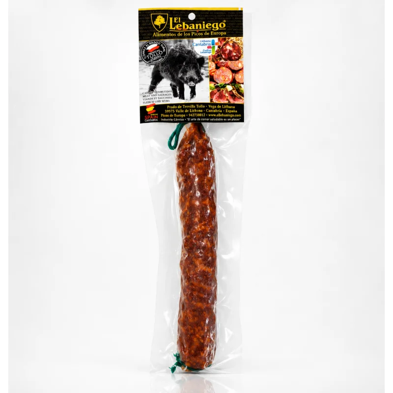 32848-chorizo-de-jabali-el-lebaniego Chorizo Jabalí EL LEBANIEGO - Imagen 1
