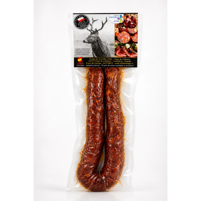 Chorizo de venado EL LEBANIEGO