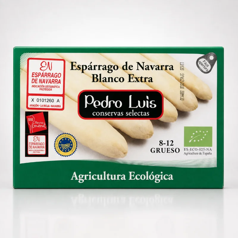 Espárrago de Navarra extra conservas Pedro Luis 8-12